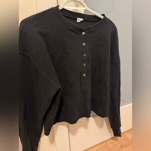 Wilfred black sweater